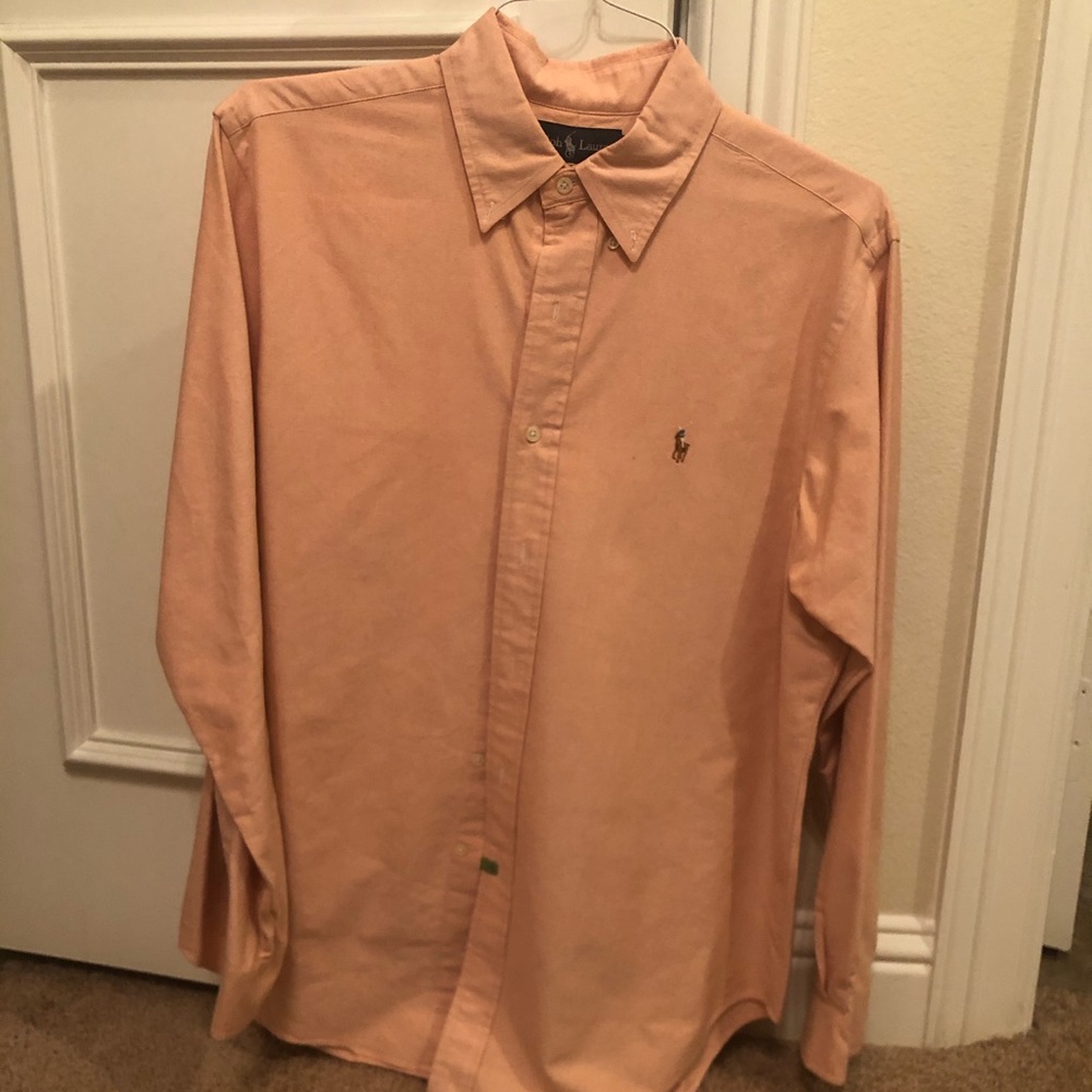 Salmon Oxford Button Down